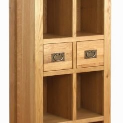 Vancouver petite 2 drawer bookcase