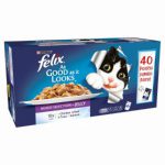 FELIX CAT FOOD MIXED SELECTION IN JELLY 40PK