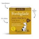 FORTHGLADE JUST CHICKEN WITH LIVER 395G