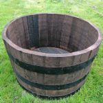 CUT OAK CAST BLACK HOOPED