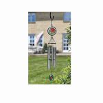 GLASS ROSE WINDCHIME 89CM