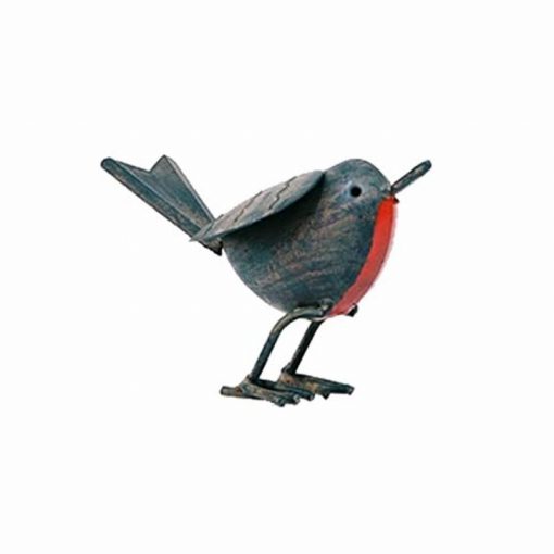 METAL ROBIN FIGURE