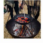 COOKING BOWL & CHAINS FOR 70/80 CM KADAI BOWLS