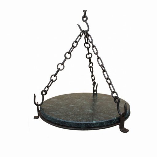 STONE GRIDDLE PLATE- WITH METAL RING - Image 2