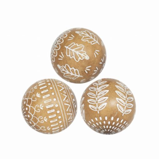 RESIN MOTIF- DECORATIVE BALL TRIO PACK - Image 2