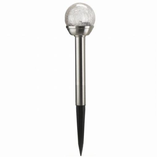 SOLAR GLOW ORB STAKE LIGHT (SINGLE) - Image 2