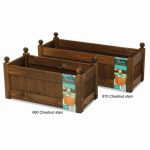 CLASSIC TROUGH 660MM (26") CHESTNUT STAIN
