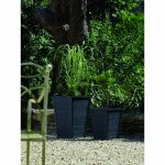 STEWARTS- TAPER TALL PLANTER 36CM (ANTHRACITE)