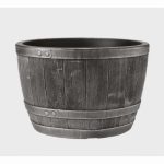 STEWARTS- BLENHEIM HALF BARREL 40CM (PEWTER COLOUR)