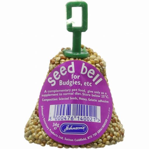 JOHNSONS BUDGIE SEED BELL - Image 2