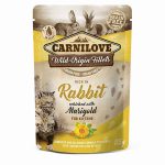 CARNILOVE CAT POUCH RABBIT WITH MARIGOLD KITTEN 85G