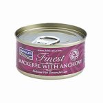 FISH4CATS CAT CAN MACKEREL WITH ANCHOVY 70G