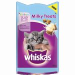 WHISKAS KITTEN MILKY TREATS 55G