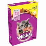 WHISKAS KITTEN COMPLETE DRY CHICKEN 300G