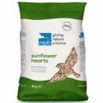 RSPB- SUNFLOWER HEARTS 4KG BAG