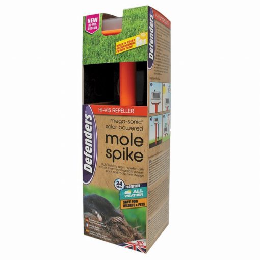 DEFENDERS- MEGA SONIC SOLAR MOLE REPELLER - Image 2