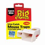 THE BIG CHEESE- LIVE CATCH MOUSE TRAP (TWIN PACK)