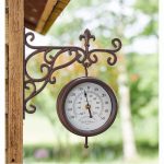 SMART GARDEN- YORK STATION CLOCK/THERMOMETER