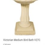 VICTORIAN MED BIRD BATH CREAM