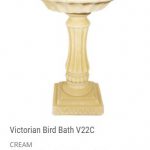 Victorian Bird Bath Cream