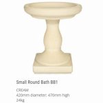 BIRD BATH SMALL ROUND