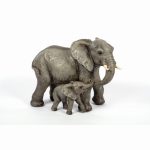 Elephant and baby