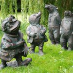 Wind in the Willows Badger statue