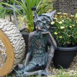 Sitting Pixie Statue