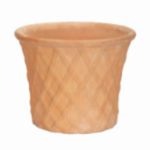 TERRACOTTA LATTICE CONE