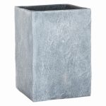 25cm Slate Effect Tall Pot