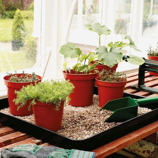 Gravel Tray Stewart 54cm X 54cm - Black - Image 2