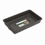 38cm Premium Seed Tray (With Holes) -  Black