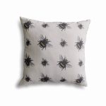Marching bees scatter cushion