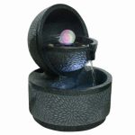 Lancaster Spinning Ball self contained water feature