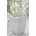 Cotswold Planter Tall Square Limestone 33cm