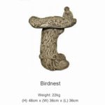 Bird Nest Birdbath