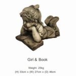 Girl and Book