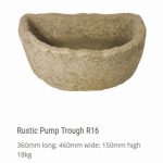 Rustic Pump Trough