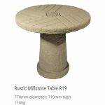 Rustic Millstone Table