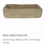 Rustic Alpine Planter