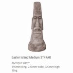 Medium Easter Island Antique Grey