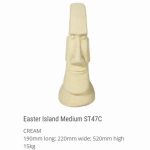 Medium Easter Island Cream