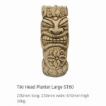 Tiki Head Planter Large