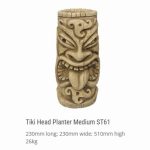 Tiki Head Planter Medium