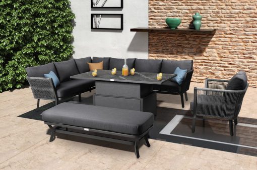 Sanza Rectangular Casual Dining Set