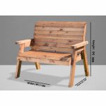 Traditional 2 seater bench