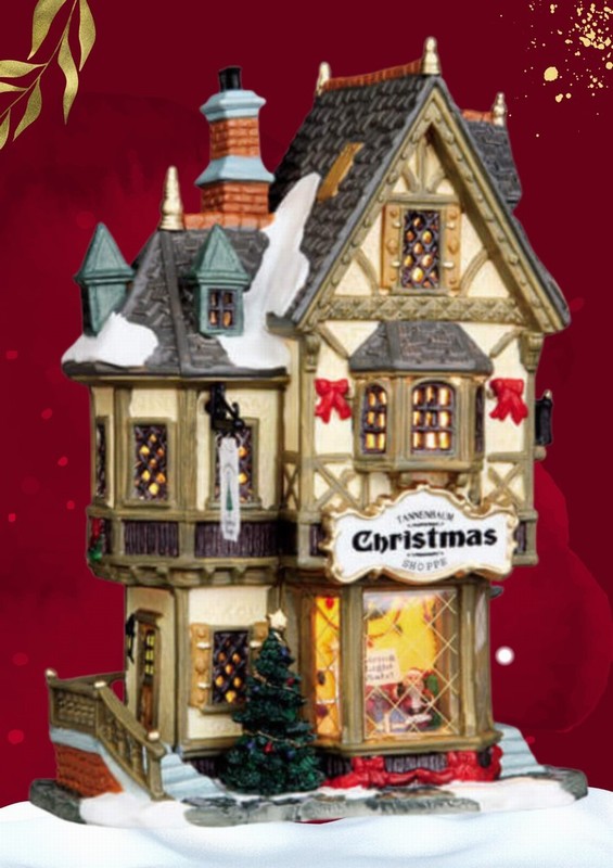 LEMAX TANNENBAUM CHRISTMAS SHOPPE Monkton Elm Garden Centre Taunton