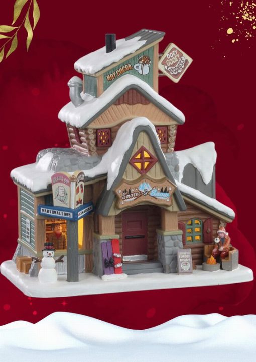 S'mores & snow - battery operated
