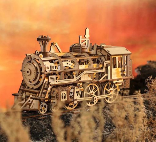 3D wooden Locomotive puzzle - Image 4