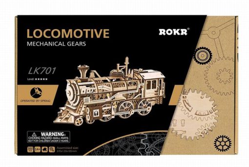 3D wooden Locomotive puzzle - Image 2